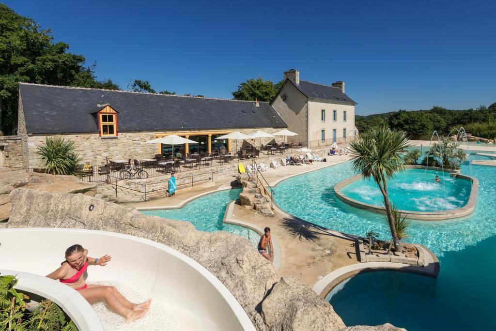 Mobilhome Tout Confort M9 Domaine De Lanniron Quimper Luaran gambar
